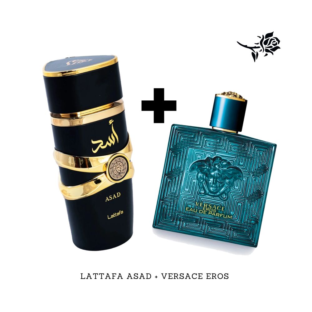 #3 Combo - Lattafa Asad + Versace Eros